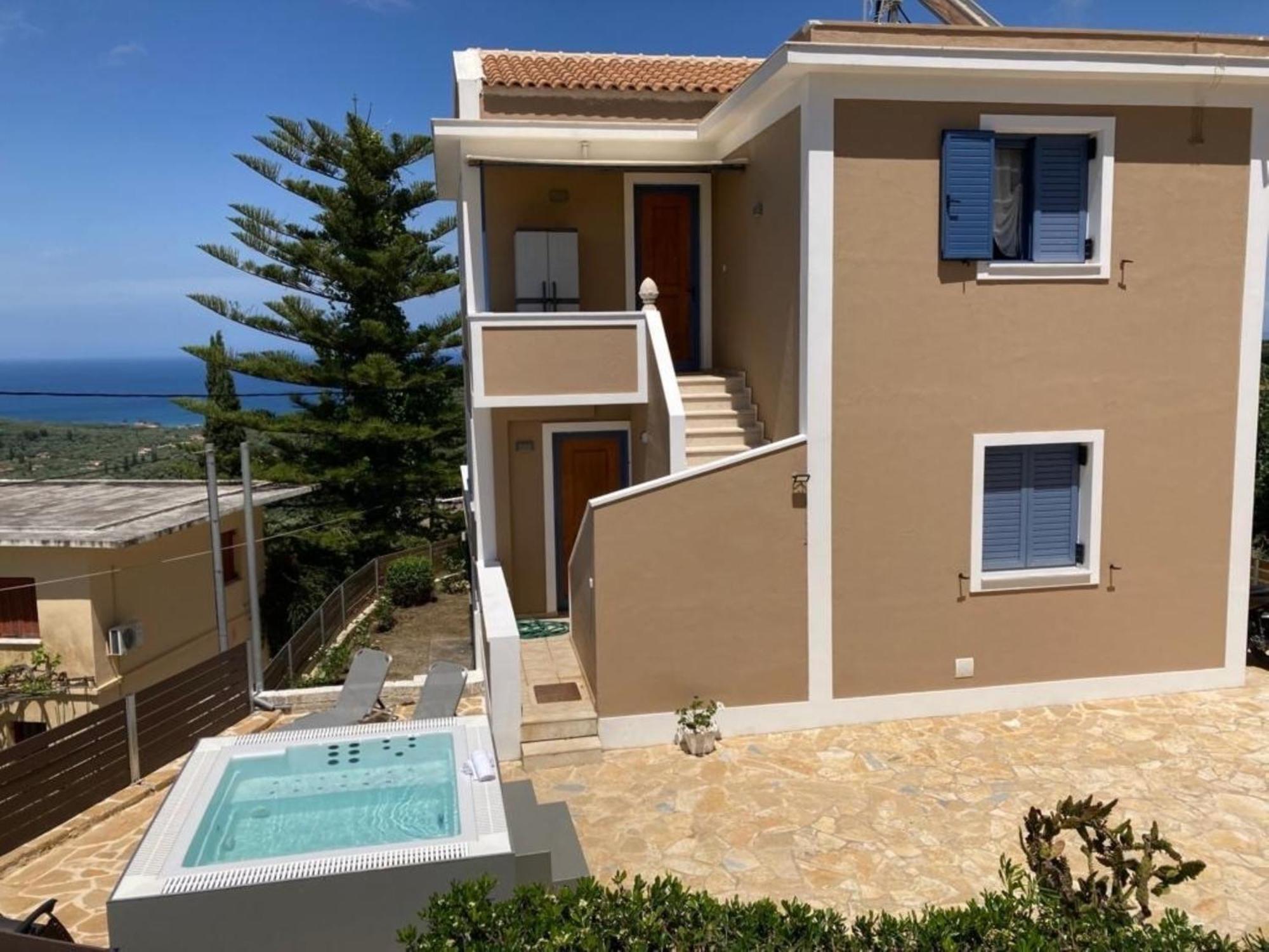 Villa Thea - Τhe View 1St Floor Áno Yerakaríon Dış mekan fotoğraf