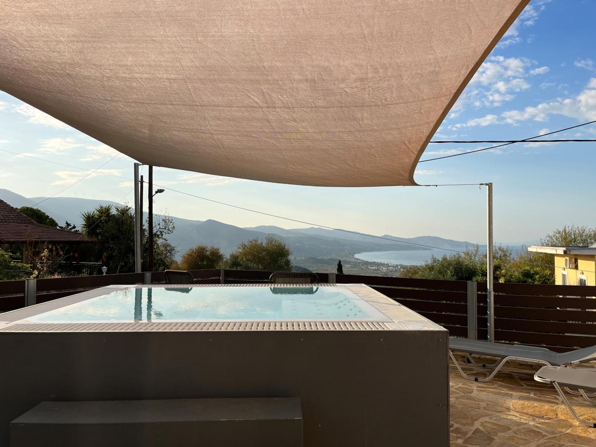 Villa Thea - Τhe View 1St Floor Áno Yerakaríon Dış mekan fotoğraf